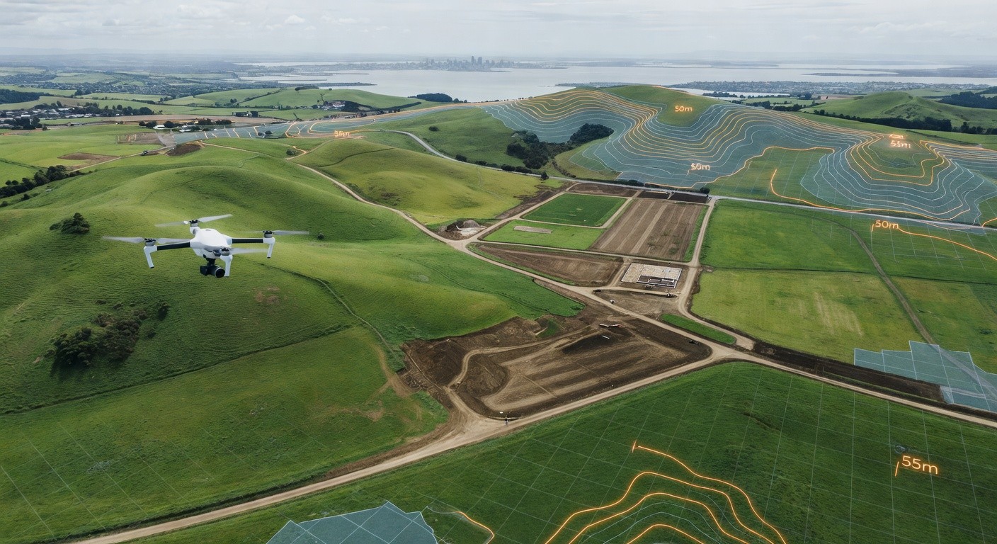 How Drone Aerial Mapping and Photogrammetry Are Transforming Civil Engineering in New Zealand